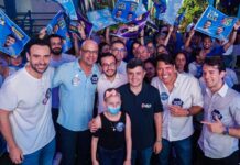 Em grande festa, Anderson Correia inaugura comitê ao lado de Eduardo e Lula da Fonte